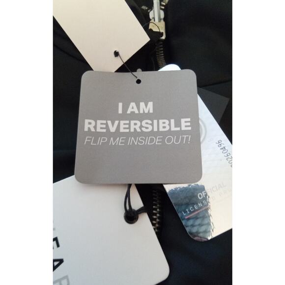 Boston Bruins Wear by Erin Andrews Reversible Zip Sherpa Vest Women's XL - Picture 10 of 10